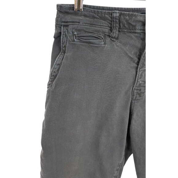 American Eagle Outfitters Extreme Flex Black Cargo Shorts Casual Chino Mens 30x9 - Picture 3 of 7